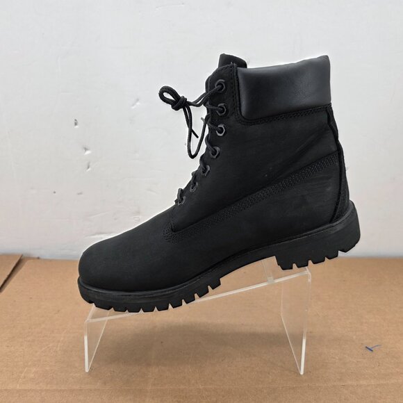 Timberland Men’s 9 M Black Leather Premium 6-Inch Waterproof 400gr Boots 10073 - Picture 16 of 16